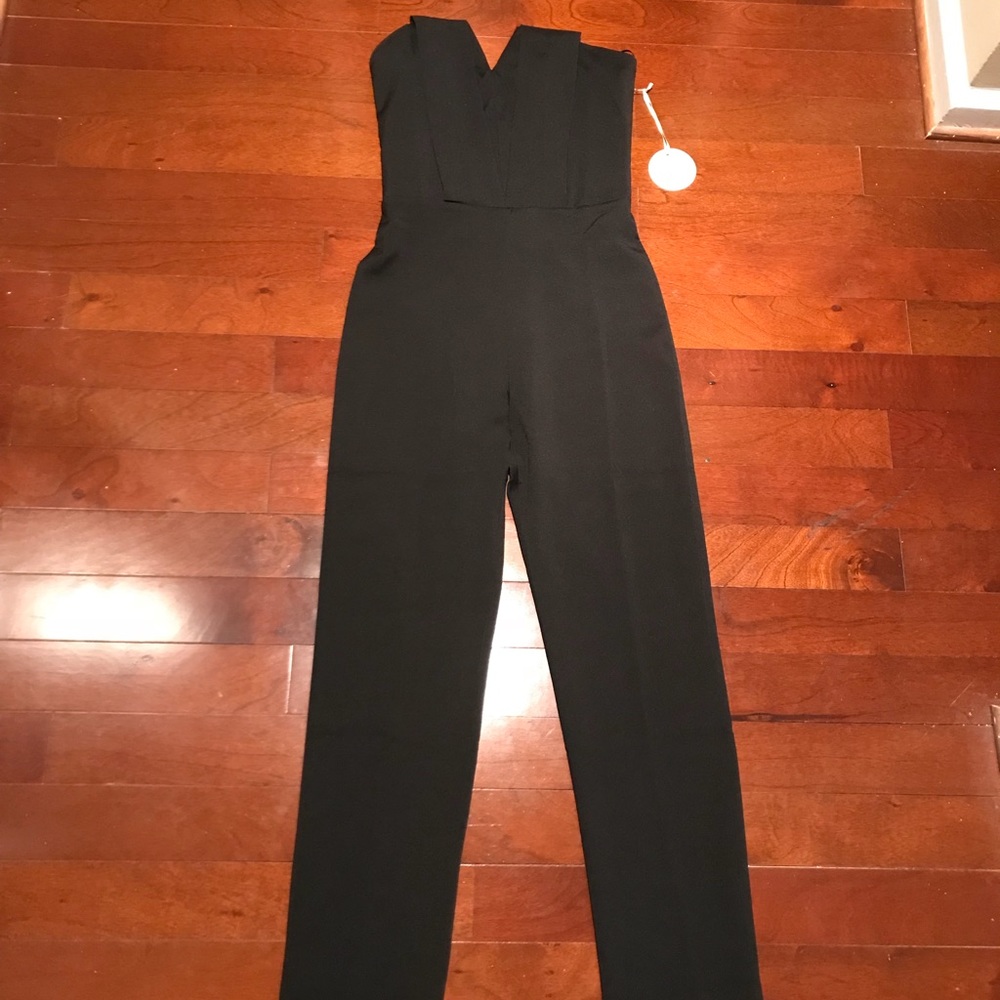 Strapless jumpsuit